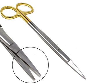 TC Dissecting Iris Sharp Fine Point Scissors, 6.25", Straight