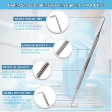 Load image into Gallery viewer, Double Ended Morse Scaler Oral Hygiene Care Stainless Steel Dental Tool
