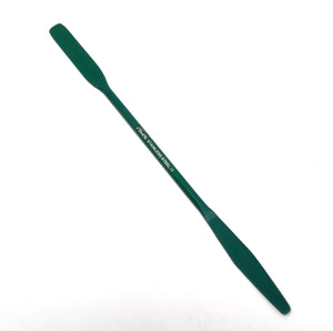 PTFE Coated Stainless Steel Double Ended Micro Lab Spatula, Round & Tapered Arrow End, 7" Length