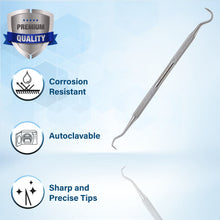 Load image into Gallery viewer, Scaler U15/33 Double Ended Oral Hygiene Care Stainless Steel Dental Tool
