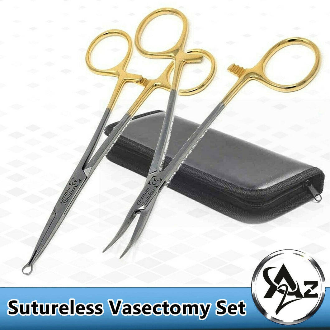 Sutureless Vasectomy Surgery Set, Surgical Instruments German