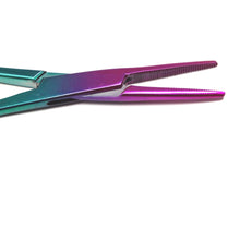 Load image into Gallery viewer, Hemostat Forceps 5.5&quot; (14cm) Straight Serrated Jaws, Stainless Steel, LAVA Pattern
