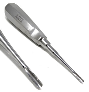 Lindo Levien Serrated Straight Elevators Small ELE000S, Stainless Steel